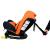 Scaun Auto Tweety Orange cu Isofix rotativ 360 grade BUF BOOF 0 36 kg baza neagra