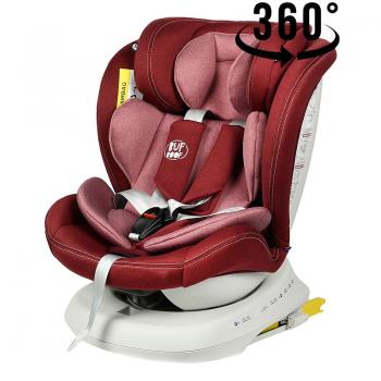 Scaun Auto Tweety Plus DELUXE BUF BOOF Red cu Isofix rotativ 360 grade 0 36 kg