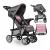 Lionelo - Carucior sport Emma Plus Scandi Cu accesorii, Roz