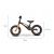 Lionelo - Bicicleta cu roti gonflabile, fara pedale, 12 , Bart Air , Negru