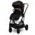 Lionelo - Carucior sport Dani, De la nastere, Cu accesorii, Cu sezut reversibil, 0- 15 kg, Negru Onyx
