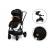 Lionelo - Carucior sport Dani, De la nastere, Cu accesorii, Cu sezut reversibil, 0- 15 kg, Negru Onyx