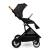 Lionelo - Carucior sport Dani, De la nastere, Cu accesorii, Cu sezut reversibil, 0- 15 kg, Negru Onyx