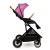 Lionelo - Carucior sport Riya, De la nastere, Cu accesorii, Cu sezut reversibil, 0- 15 kg, Roz/Violet
