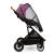 Lionelo - Carucior sport Riya, De la nastere, Cu accesorii, Cu sezut reversibil, 0- 15 kg, Roz/Violet