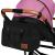 Lionelo - Carucior sport Riya, De la nastere, Cu accesorii, Cu sezut reversibil, 0- 15 kg, Roz/Violet
