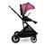 Lionelo - Carucior sport Riya, De la nastere, Cu accesorii, Cu sezut reversibil, 0- 15 kg, Roz/Violet