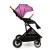 Lionelo - Carucior sport Riya, De la nastere, Cu accesorii, Cu sezut reversibil, 0- 15 kg, Roz/Violet