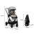Lionelo - Carucior sport Riya, De la nastere, Cu accesorii, Cu sezut reversibil, 0- 15 kg, Roz/Violet