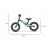 Lionelo - Bicicleta cu roti gonflabile, fara pedale, 12 , Bart, Green Forest