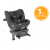Joie - Scaun auto i-Spin Safe R Coal, nastere - 105 cm, exclusiv rear-facing