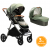 Joie - Carucior multifunctional 2 in 1, reglabil pe inaltime, Aeria Signature Pine