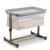 Lionelo - Patut co-sleeper Leonie Sand Cu sistem de leganare, 83x50 cm, Bej