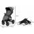 Lionelo - Carucior sport Annet Plus, De la nastere, Cu accesorii, 0- 22 Kg, Gri Caramel
