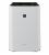 Purificator de aer sharp kc-d40euw, functie de umidificare activa, tehnologie plasmacluster, 2.5 l, alb