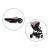 Lionelo - Carucior sport Zoey, De la nastere, Cu accesorii, Cadru din aluminiu, 0- 15 kg, Roz