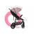 Lionelo - Carucior sport Zoey, De la nastere, Cu accesorii, Cadru din aluminiu, 0- 15 kg, Roz
