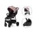 Lionelo - Carucior sport Zoey, De la nastere, Cu accesorii, Cadru din aluminiu, 0- 15 kg, Roz