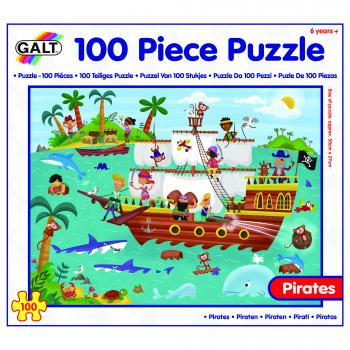 Puzzle - Calatoria Piratilor (100 Piese)
