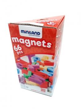Set 66 Litere Mari Magnetice - Miniland