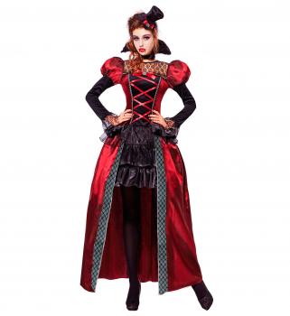 Costum vampirita stil victorian halloween - l   marimea l