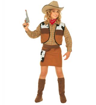 Costum cowgirl - 8 - 10 ani / 140 cm