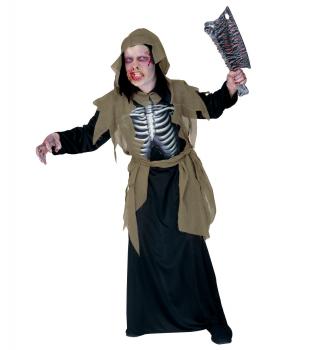Costum zombie infricosator baiat - 8 - 10 ani / 140 cm