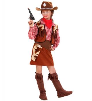Costum cowgirl - 5 - 7 ani / 128 cm
