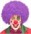 Peruca clown maxi - mov