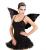 Costum balerina inger negru - s   marimea s