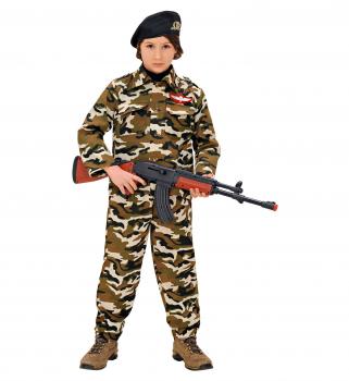 Costum soldat - 5 - 7 ani / 128 cm