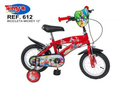 Bicicleta 12" Mickey Mouse Club House, Baieti