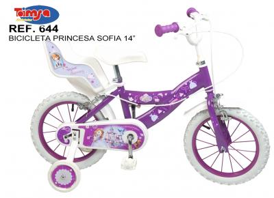 Bicicleta 14" Sofia The First
