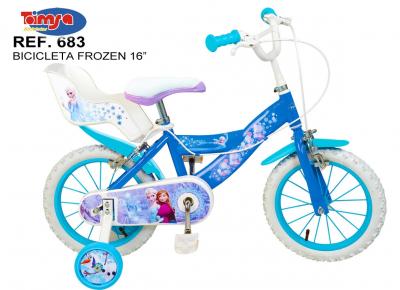 Bicicleta 16" Frozen