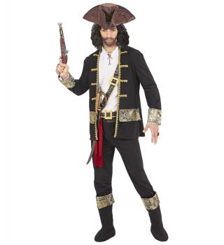 Costum capitan pirat adult - s   marimea s