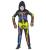 Costum schelet salopeta colorat - 4 - 5 ani / 116cm