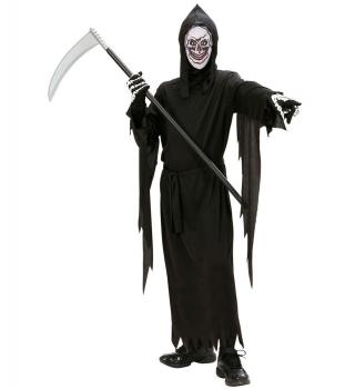 Costum schelet grim reaper - 8 - 10 ani / 140 cm