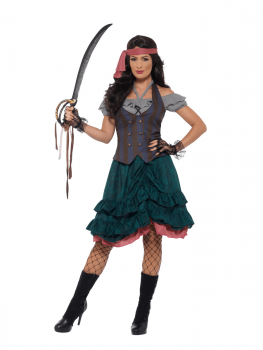 Costum pirat femeie deluxe - s   marimea s
