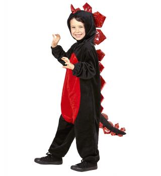 Costum dragon negru - 4 - 5 ani / 116cm