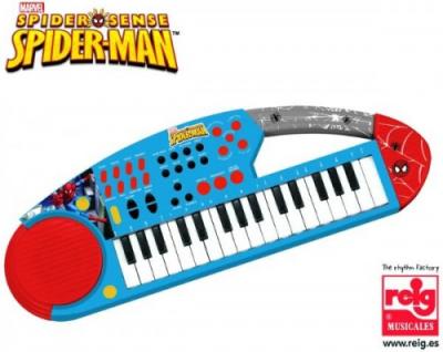 Orga Electronica Cu Microfon Spiderman