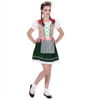 Costum bavarez fete - 5 - 7 ani / 128 cm