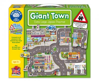 Puzzle Gigant De Podea Orasul (15 Piese) Giant Town Jigsaw