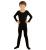 Costum body negru copil - 8 - 10 ani / 140 cm