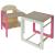 Scaun de masa transformabil pentru papusi Eichhorn Doll`s Highchair with table