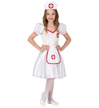 Costum asistenta copii - 4 - 5 ani / 116cm