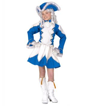 Costum majoreta albastru fete - 5 - 7 ani / 128 cm
