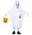 Costum fantoma halloween copii - 5 - 7 ani / 128 cm