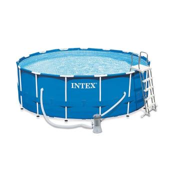 Piscina intex metal frame cu cadru metalic d=457 cm, inaltime 122cm 28242np