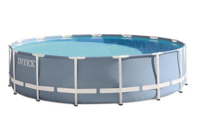 Piscina intex prism frame cu cadru metalic 457x122cm. sistem de filtrare inclus. 26736np / 26726