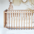Patut din lemn pentru bebe, inaltime saltea reglabila, stardust  craft vintage 120  60 cm